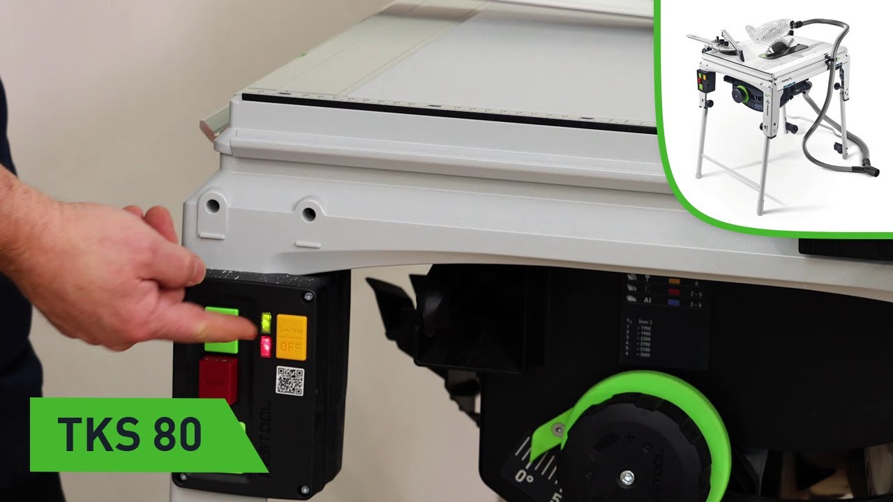 Die SawStop-AIM-Technologie an der TKS 80 (Festool TV Folge 211)