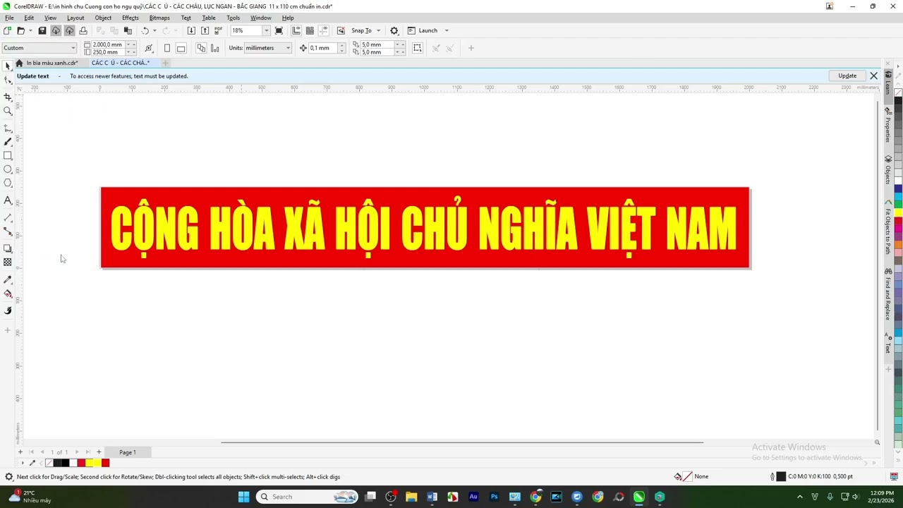 Hướng dẫn in khổ dài kích thước 25cm x 200cm trên máy in Epson L18050/ 8050