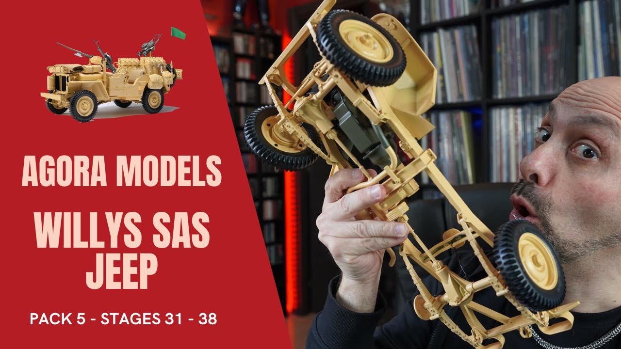 Willy's SAS Jeep - Agora Models - Pack 5 - Stages 31-38