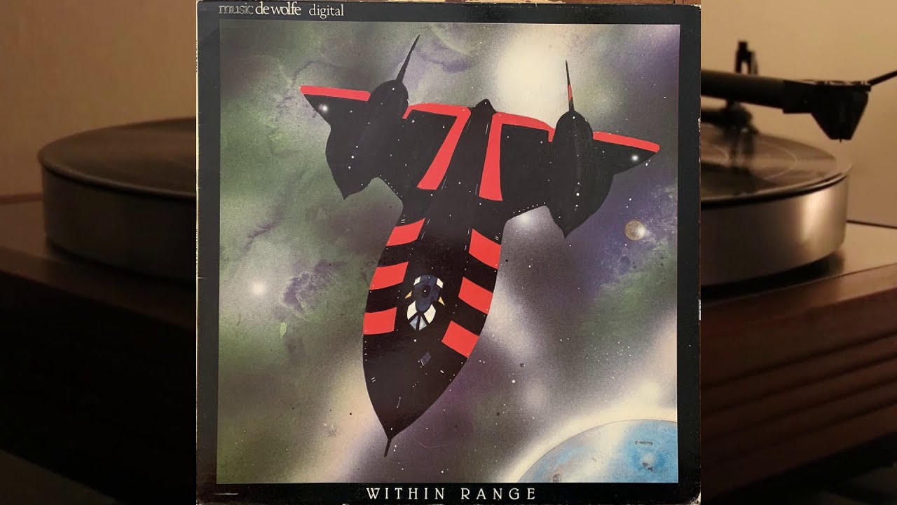 The International Television Orchestra - Within Range - vinyl lp album - Music De Wolfe A. Hobson