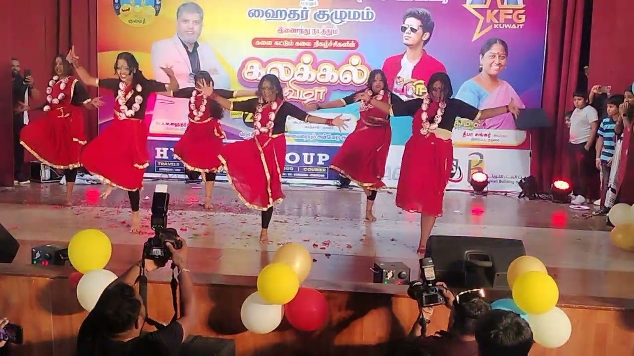 Joshna Amirthini in & as Kanchana | KN Kuwait Program