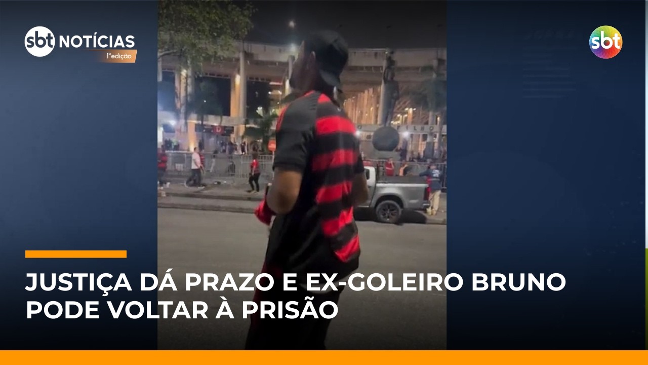 Ex-goleiro Bruno pode voltar à prisão por decisão judicial | #SbtNotícias