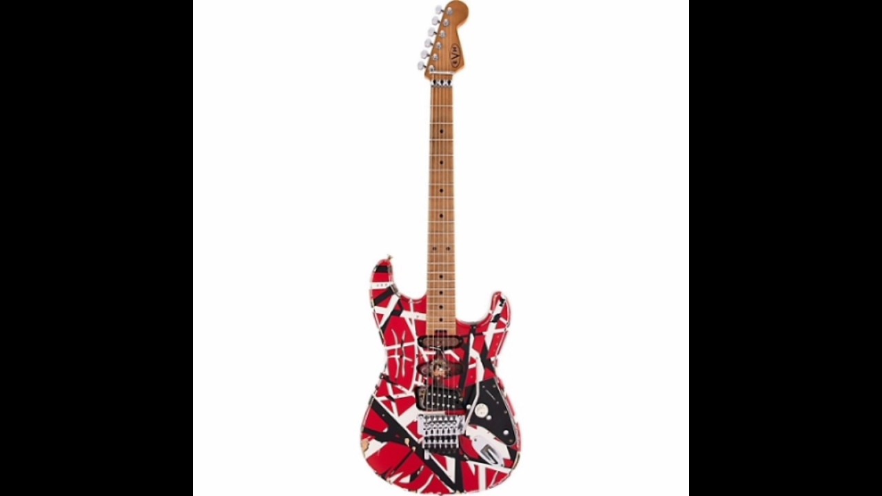 Replica of Eddie Van Halens Frankenstrat 