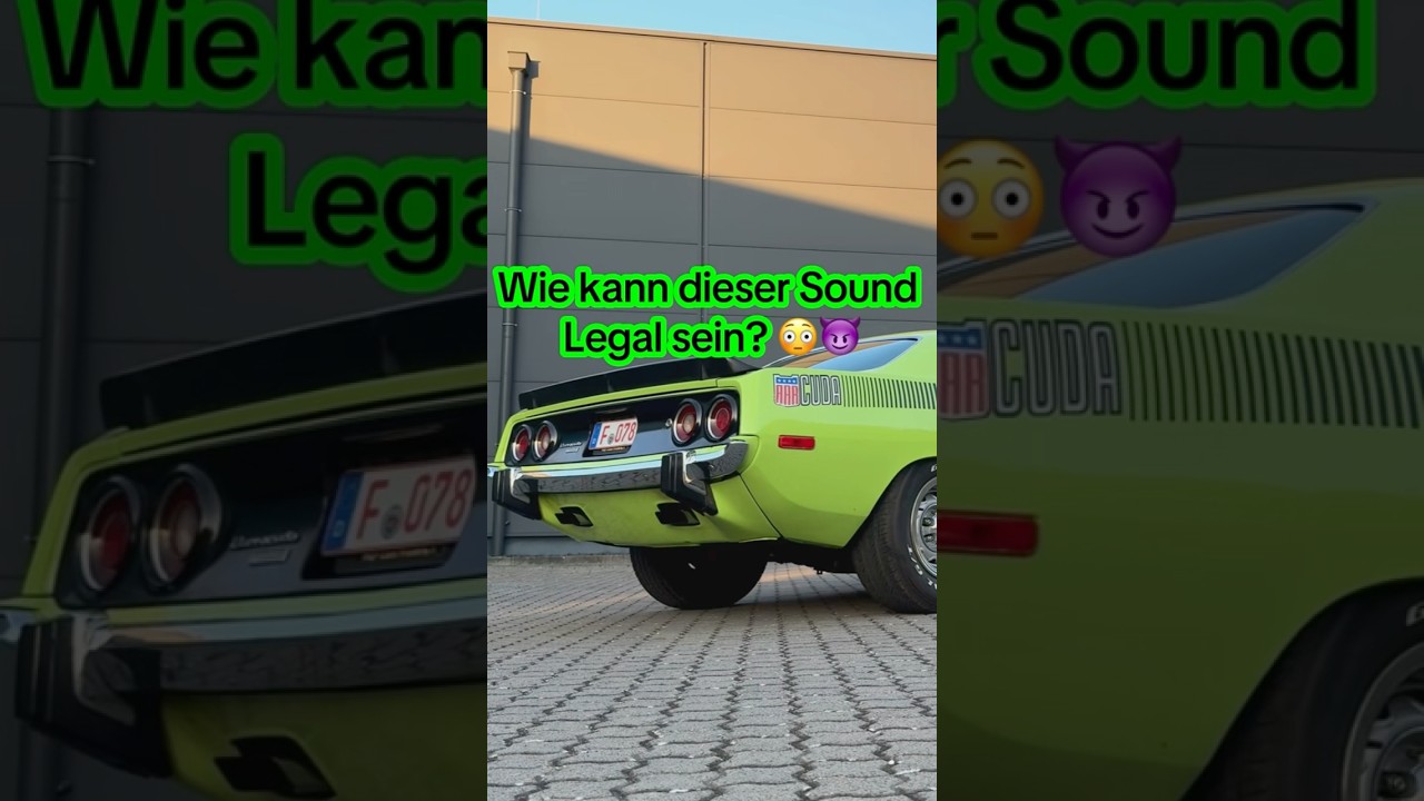 Gibt es was besseres als ein US V8? 