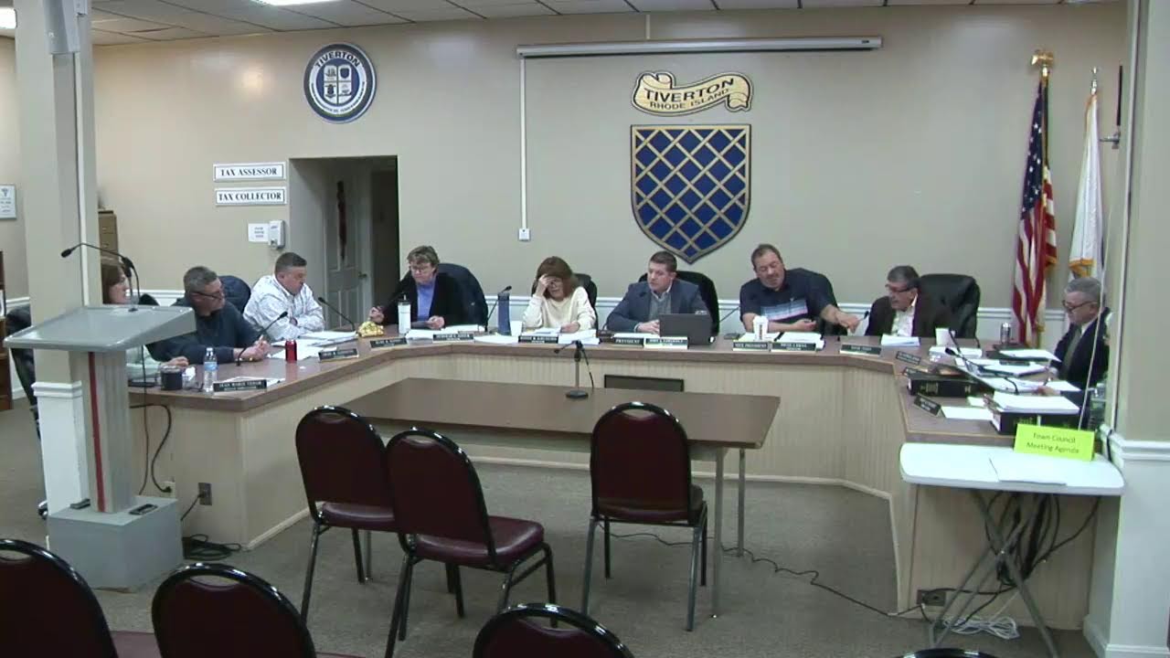 Tiverton Town Council Meeting - February 10, 2025