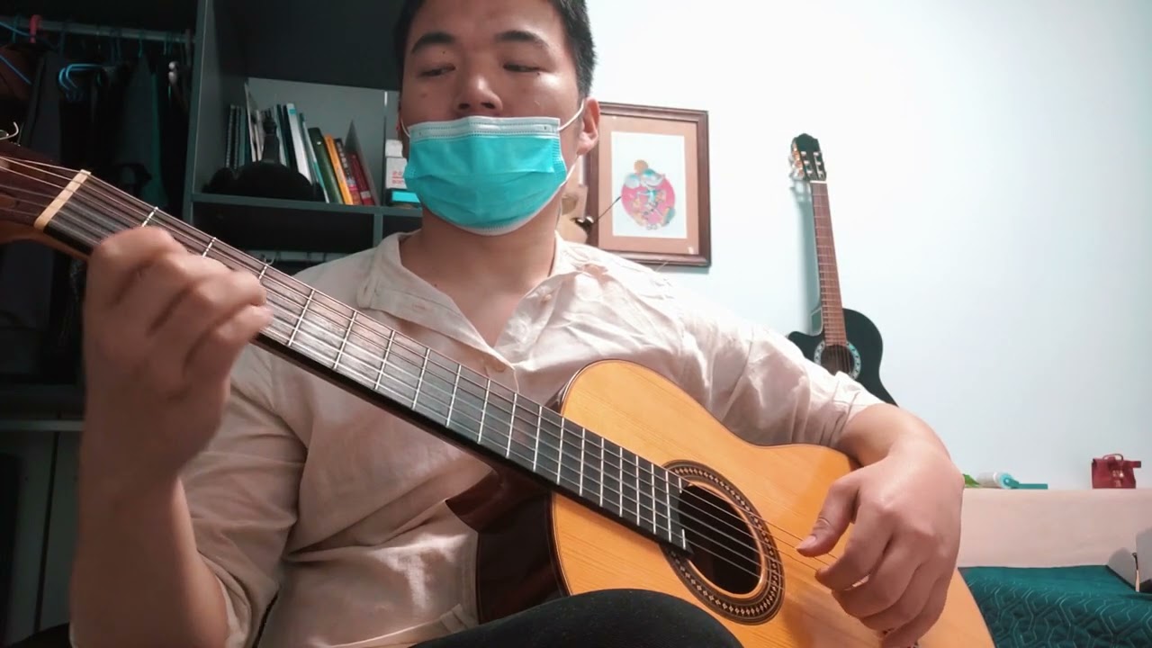 Track in time guitar solo.Wdem cover by DennisKuo.