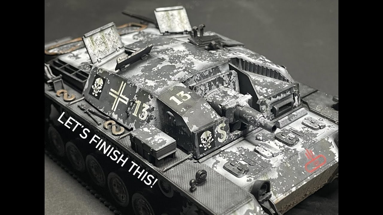 LETS FINISH: Tamiya Stug III Ausf.B SD.Kfz.142