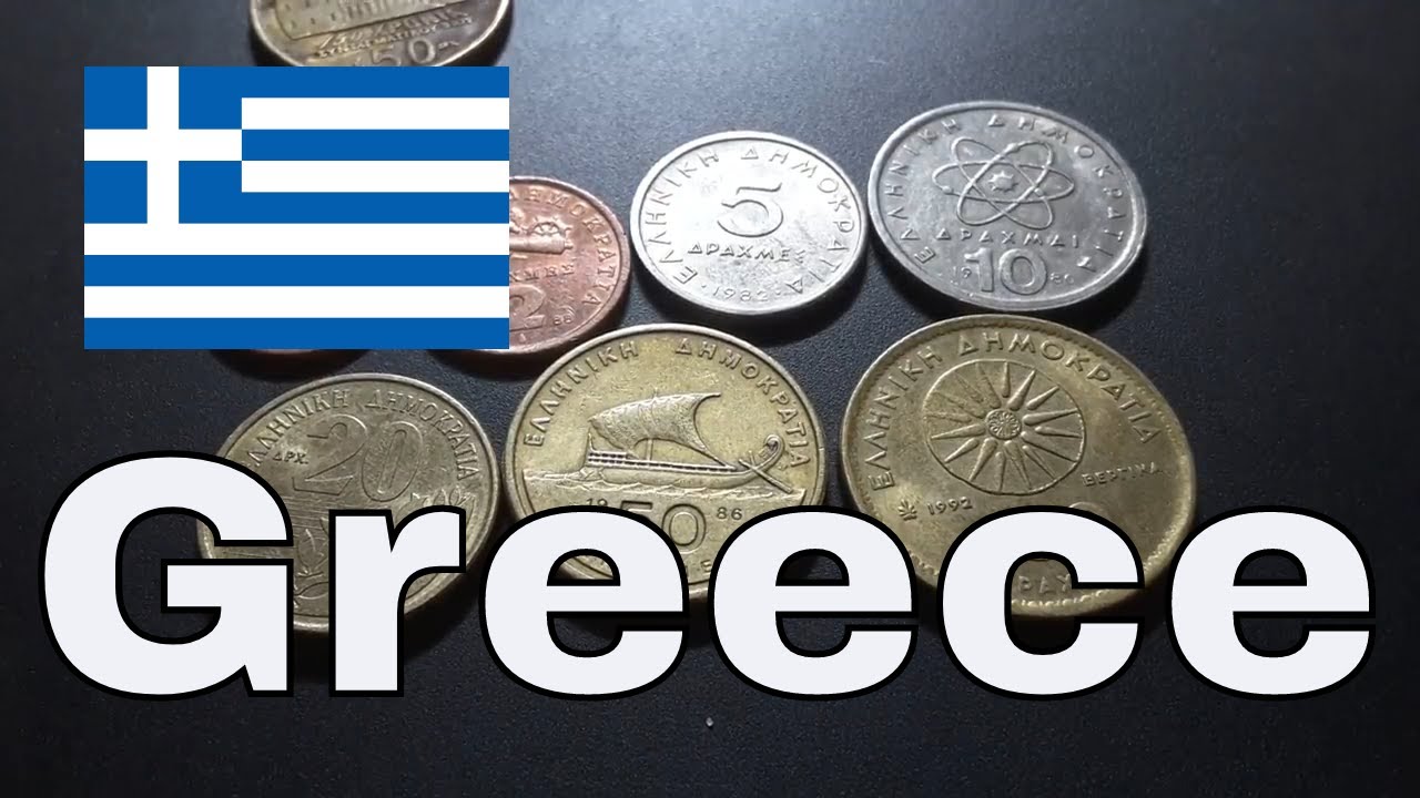 Last coins of the Greek Drachma