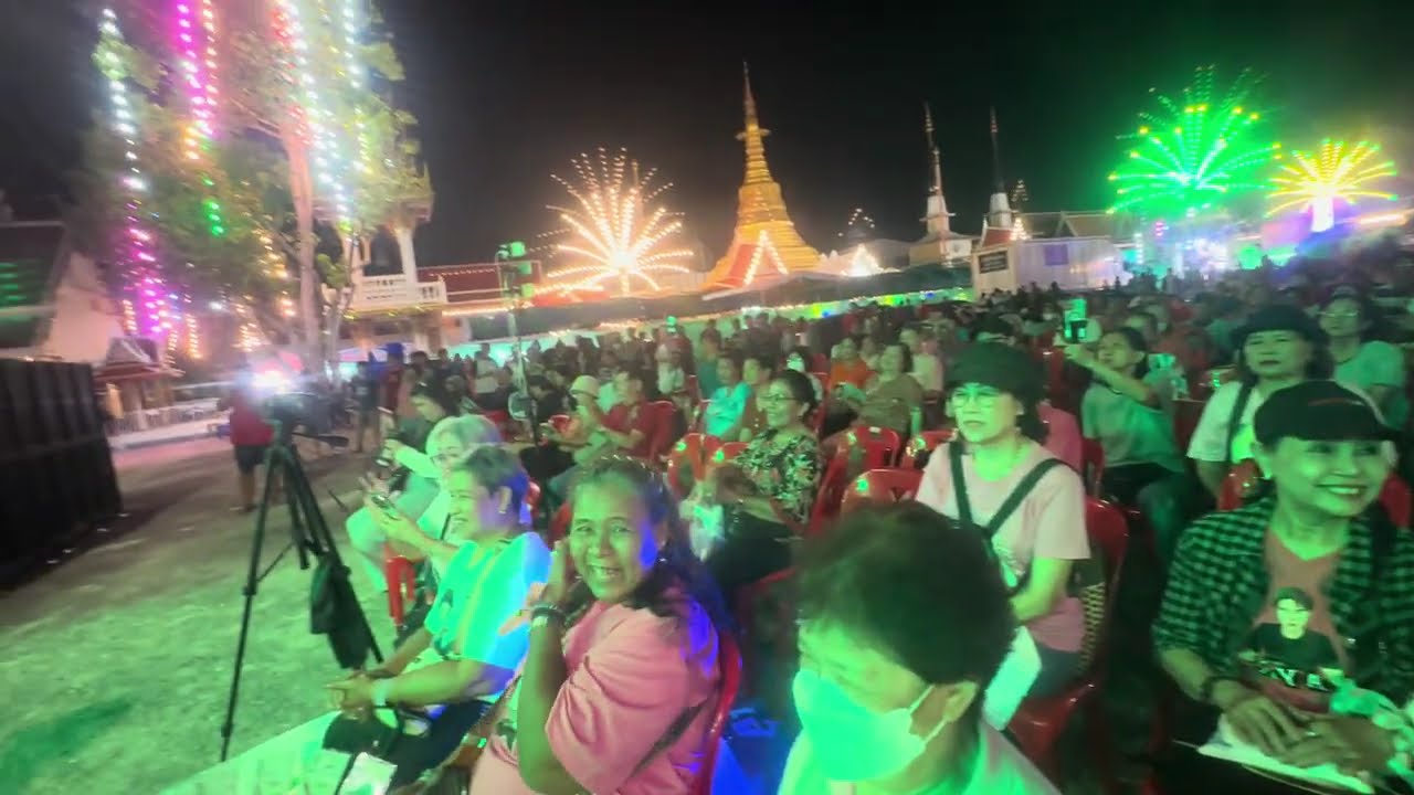 มอบมาลัย ร้องสด  วัดเทพนรรัตน์1 14ี้ตุลาคม 2568