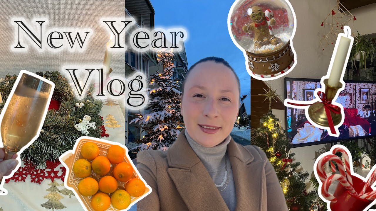 NEW YEAR VLOG: НОВИЙ РІК| КАРТОННЕ МІСТО| КІМНАТНІ КВІТИ| ТОРТИК