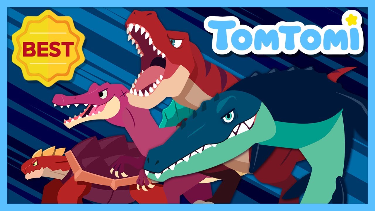 ¿Qué dinosaurios quieres conocer? 🦖 | Canciones de Dinosaurios | Canciones Infantiles #TOMTOMI