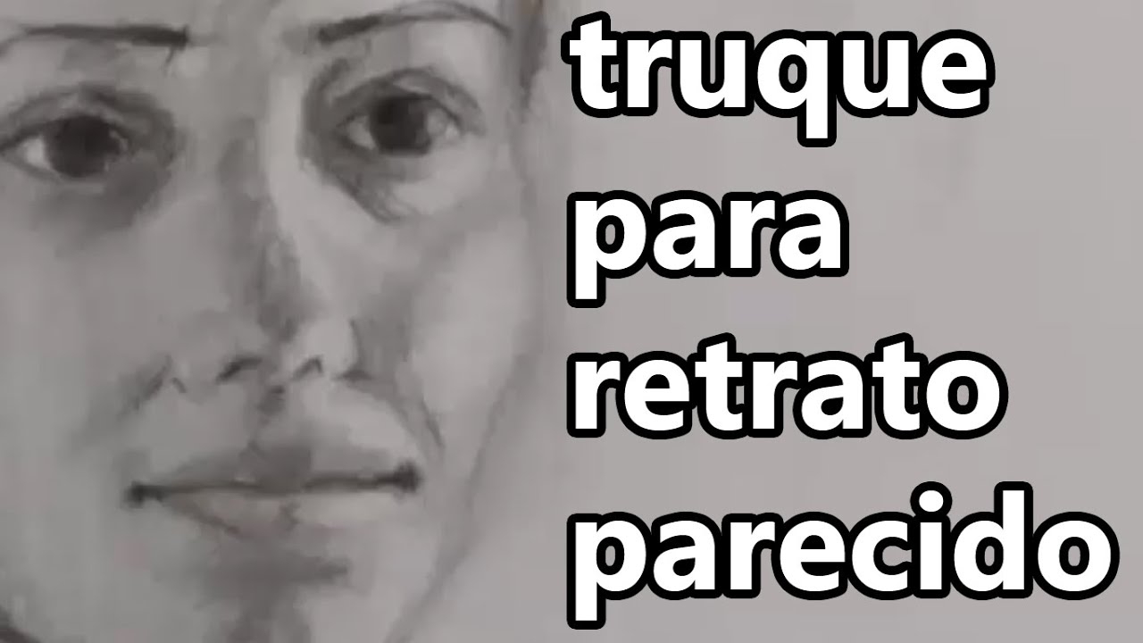 técnica simples para capturar a semelhança em retrato, truque mágico