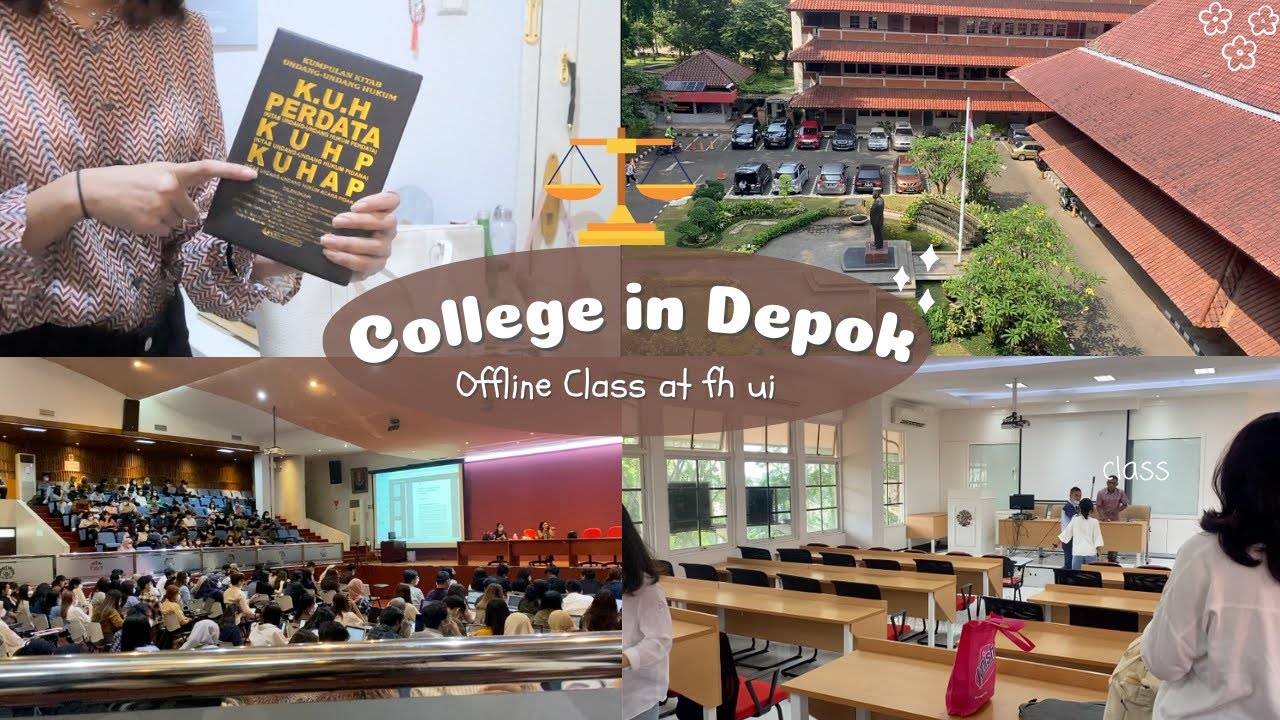 First Day Offline Class at FH UI | Indonesia