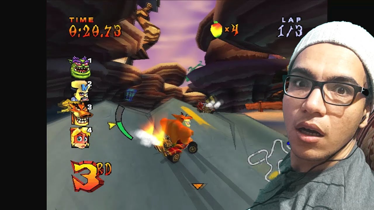 اللعبة مش سهلة زى ما كنت متوقع (جربت كل الطرق  : الجزء الثانى) || Crash Nitro Kart