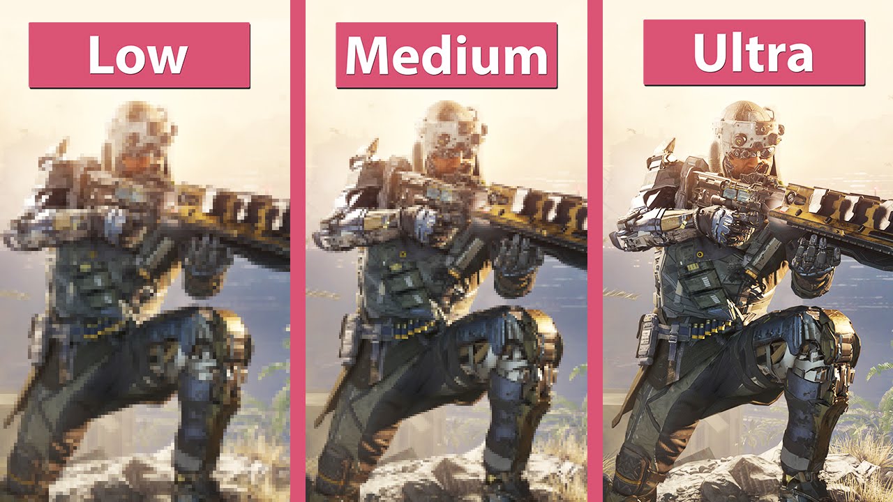 Call of Duty: Black Ops 3 – PC Low vs. Medium vs. Extra Detailed Graphics Comparison