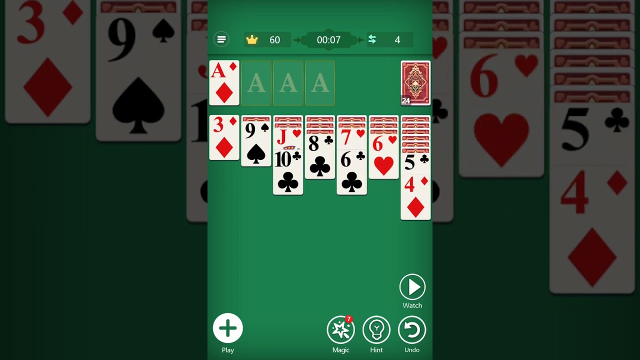 Solitaire Master Klondike Patience Card Game