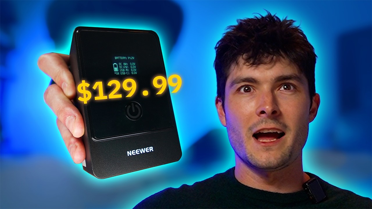 Are BUDGET V-Mount Batteries WORTH IT? (Neewer V Mount Battery PS099F Review)