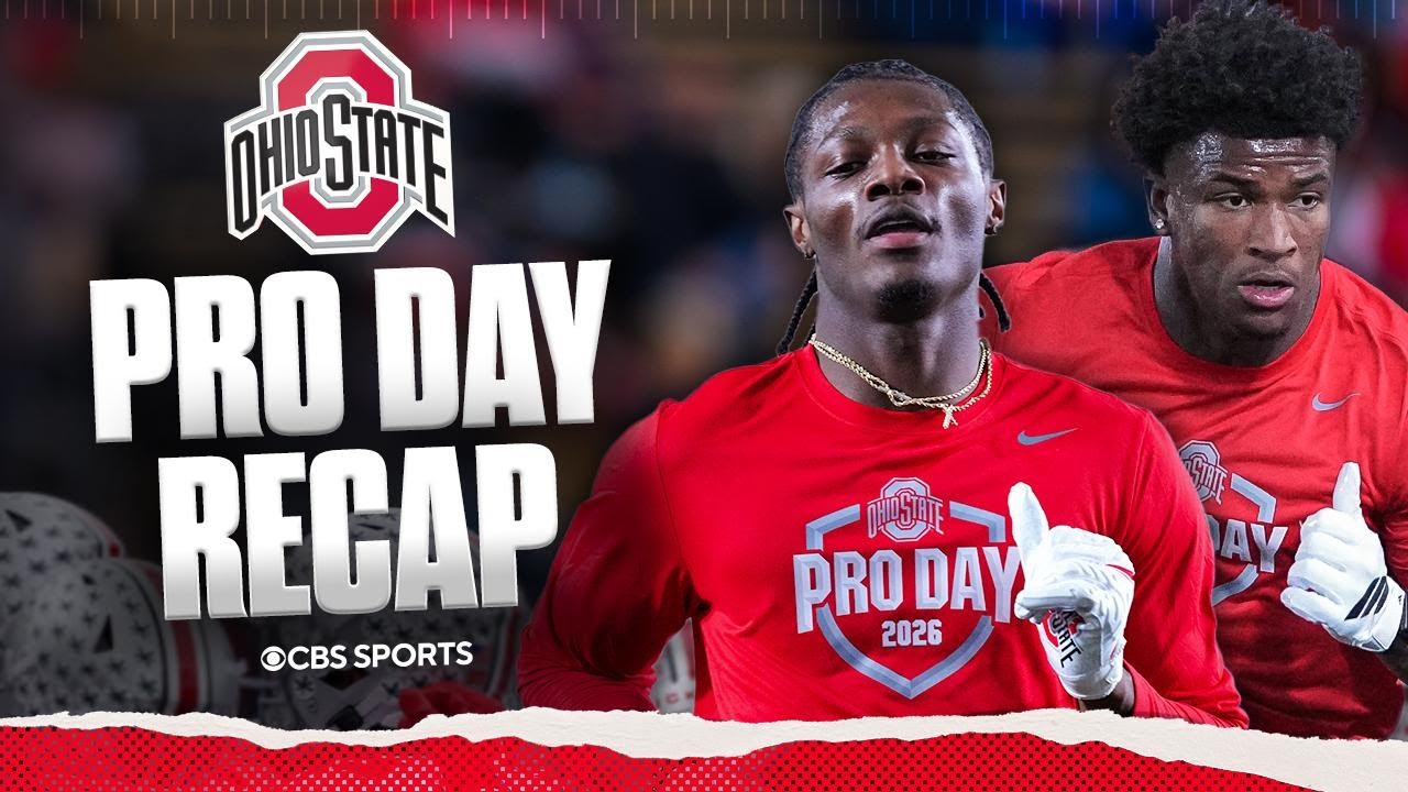 2026 Ohio State Pro Day Recap: Carnell Tate & Caleb Downs impress, Sonny Styles didn't work out