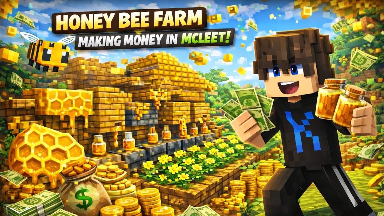 I Became RICH in MCFleet with This Honey Bee Farm! 🐝💰