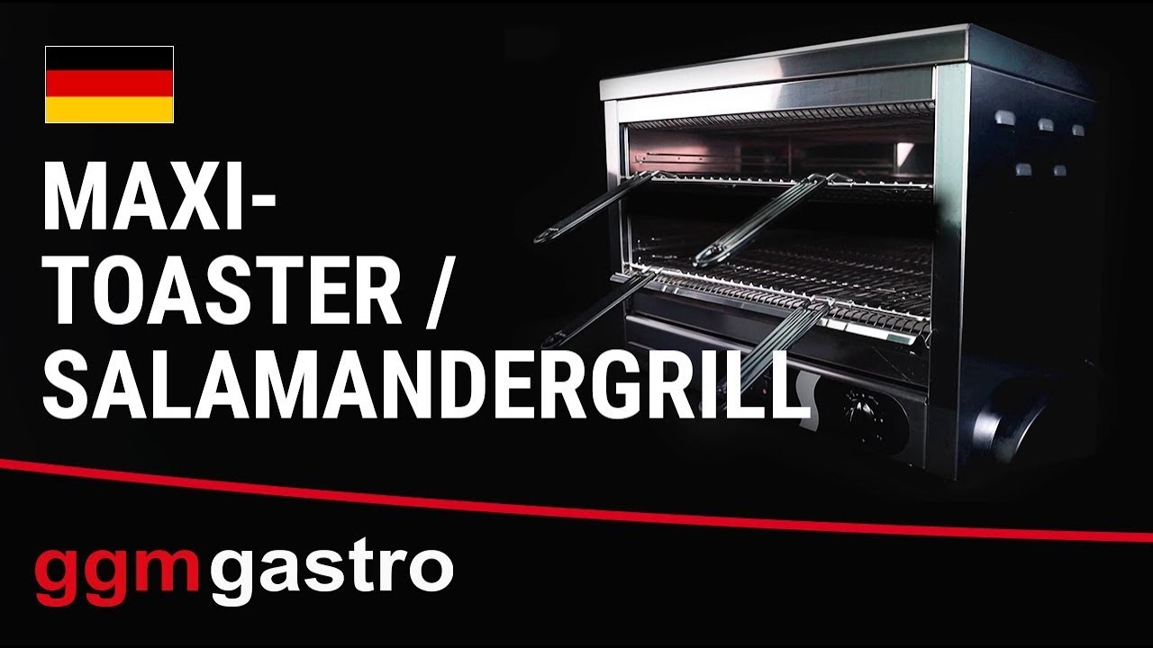 Maxi-Toaster / Salamander - 2 Ablagen - MTSGF634 - GGM Gastro
