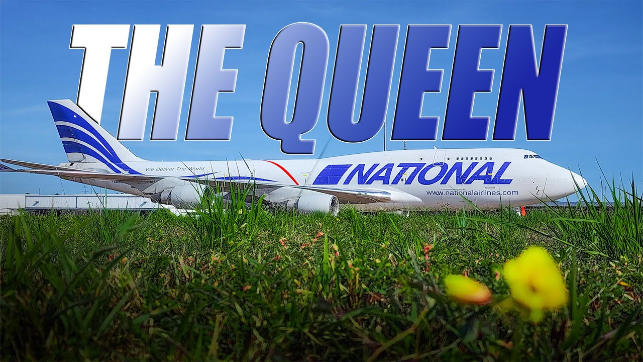 THE O.G. BOEING 747-400 CLOCKED IN FoR  DUTY