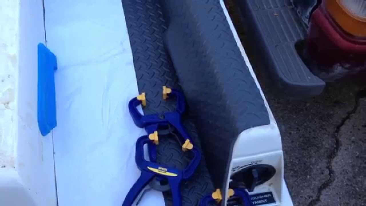 1990 Kawasaki 400 / 440 / 550 / 650 Stand Up Jet Ski Turf Mat and Shallow Foot Hold Installation