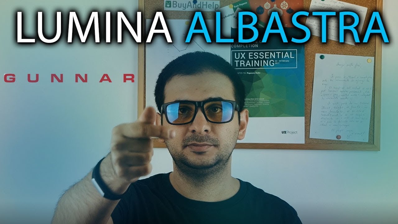 Care-i treaba cu lumina albastra si ochelarii de protectie?