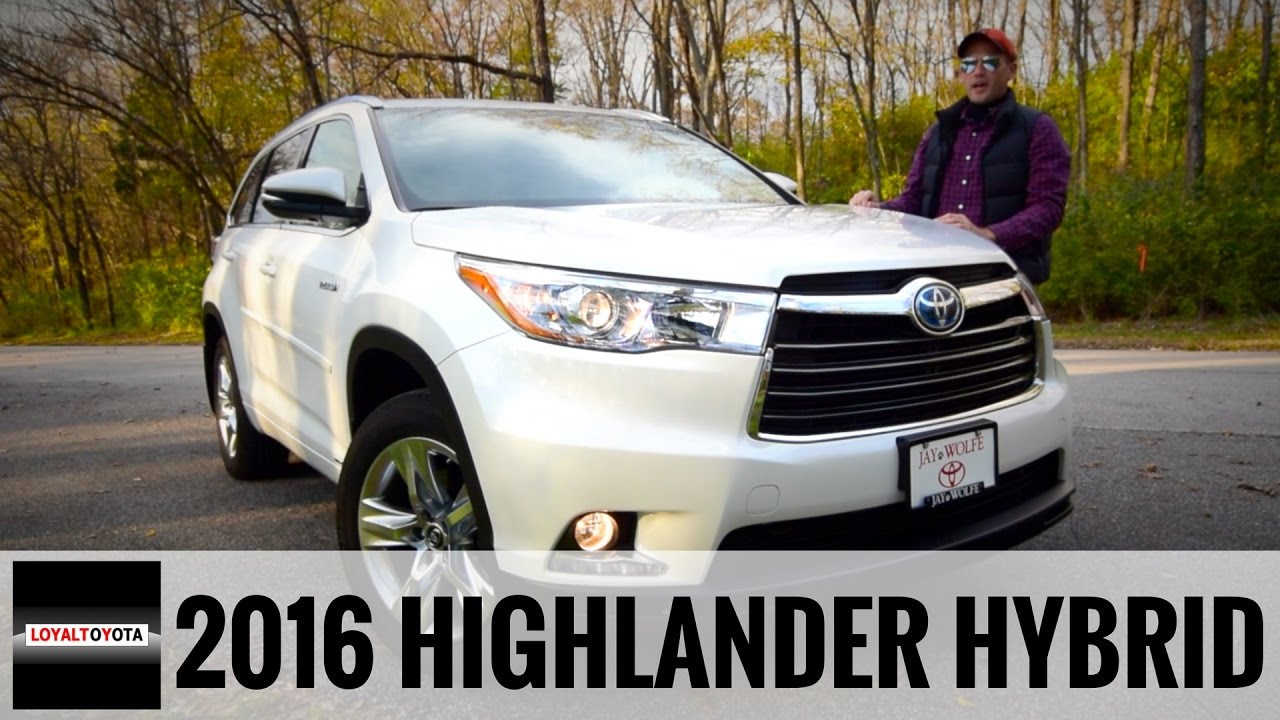 2016 Toyota Highlander Hybrid Limited - LoyalDriven