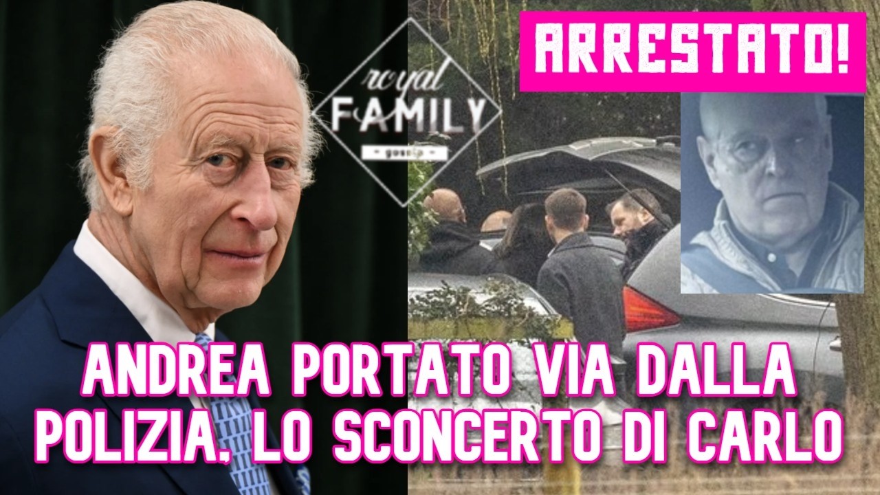 CLAMOROSO: ARRESTATO L'EX PRINCIPE ANDREA! Preso a Sandringham nel suo compleanno #princeandrew
