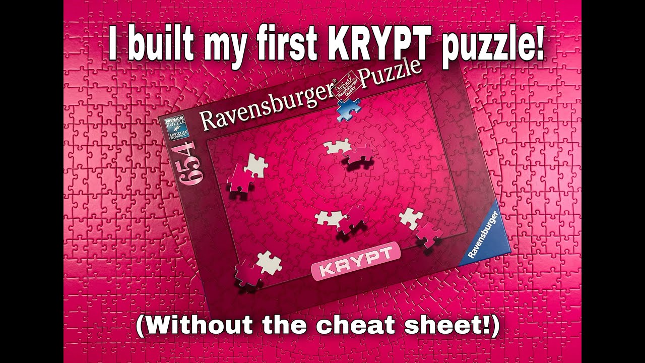 Doing the Pink KRYPT puzzle plus a sneak peak of my new puzzles for 2022!