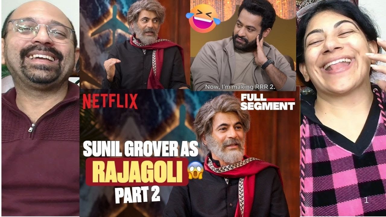 Sunil Grover's HILARIOUS Mimicry As Rajagoli 🤣 ft. NTR, Saif Ali Khan