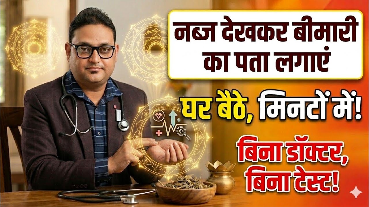 नब्ज देखकर बीमारी पहचानें | Pulse Diagnosis Explained (Doctor Tips) Dr Ashutosh Ranjan 