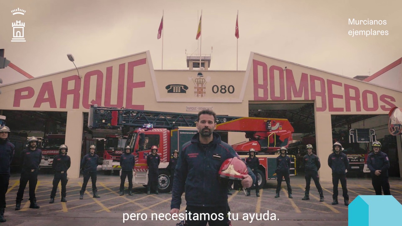Bomberos de Murcia #MurcianosEjemplares
