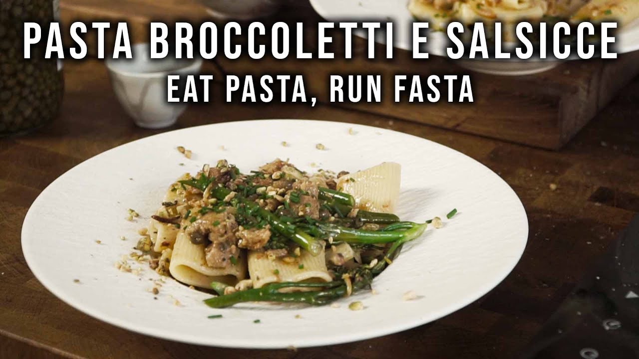 Demian en Jesse maken PASTA BROCOLETTI E SALSICCE  | KONIJNENVOER TV E07