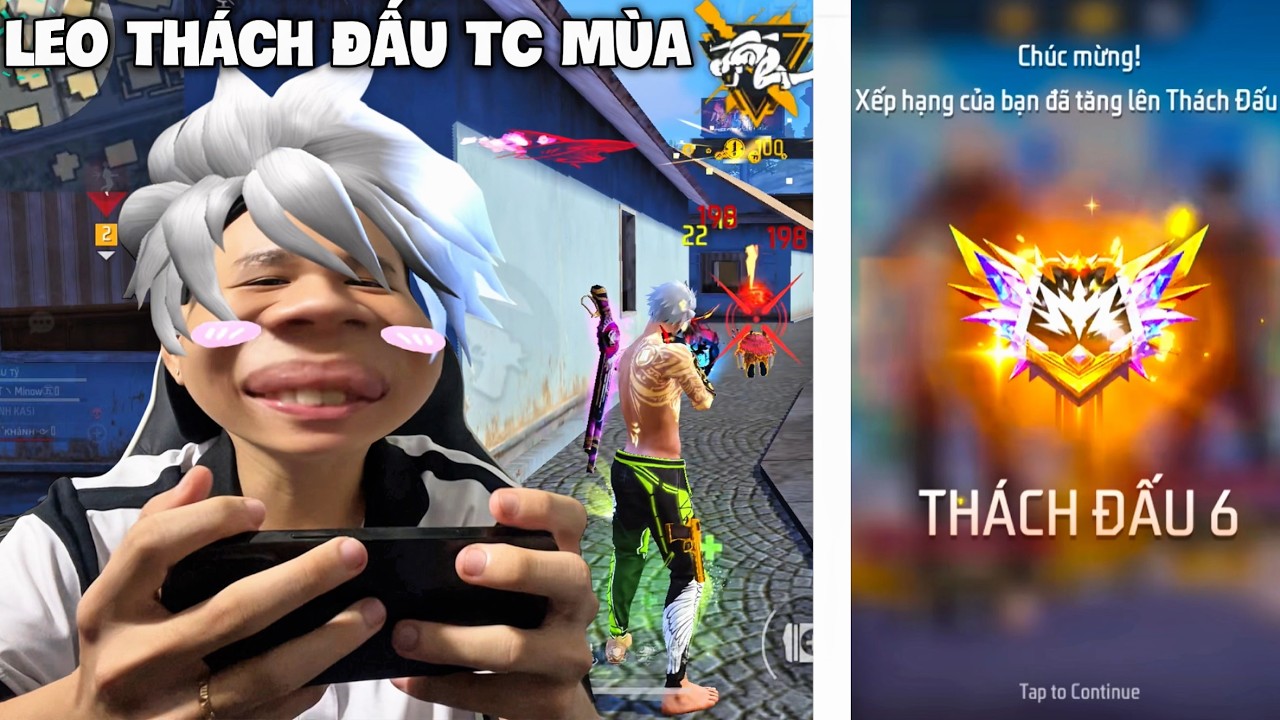 [Free Fire] 24H CÙNG THÀNH KASI LEO THÁCH ĐẤU TỬ CHIẾN GẶP H4CK LUÔN