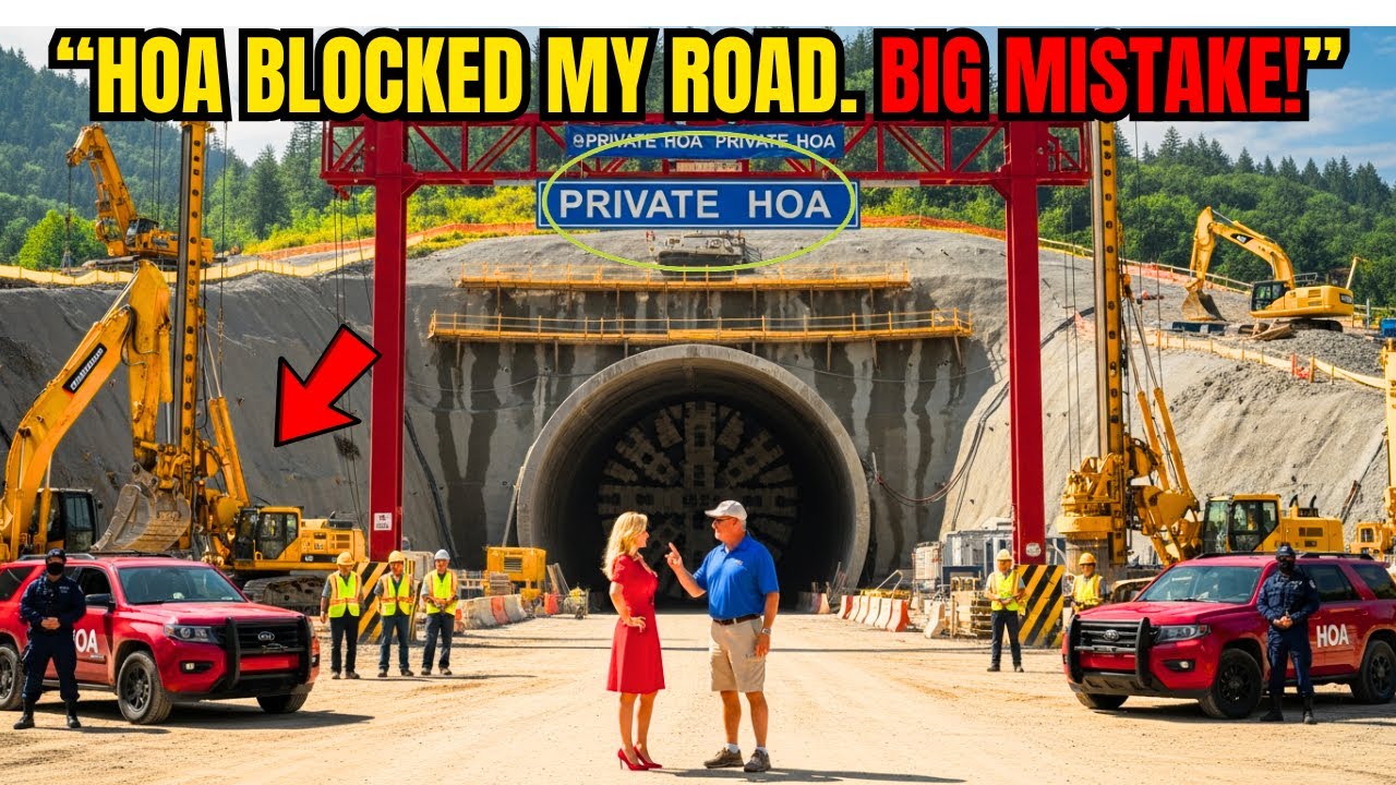 Karen Blocked the Only Road to My Farm — My Hidden Tunnel Exposed the HOA’s Dirty Secrets
