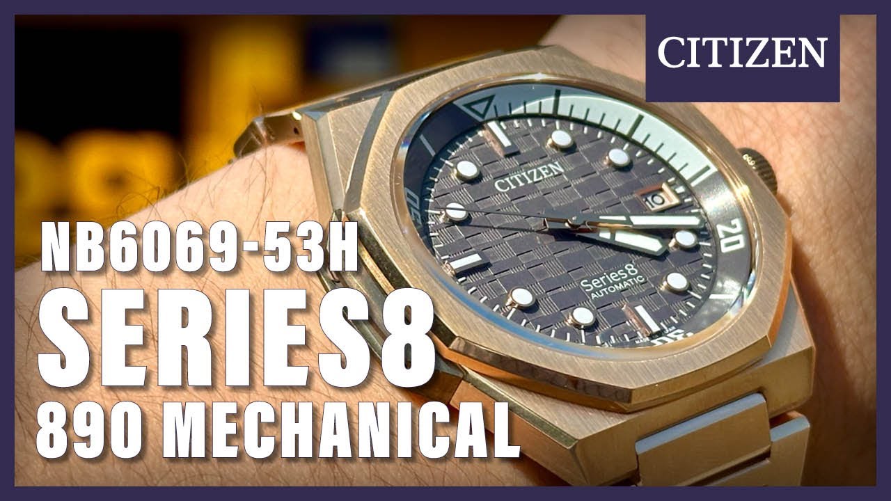 Unboxing The Citizen Series8 NB6069-53H