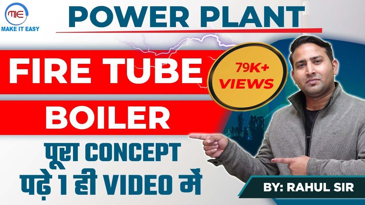 Power Plant Engineering | Boiler (Fire Tube Boilers ) | SSC JE