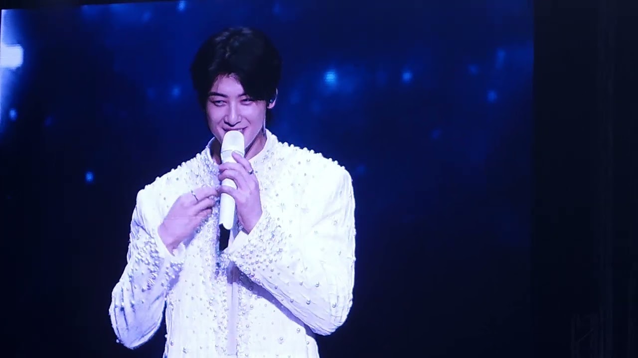 240217 차은우 팬콘서트 마무리 talk , WHERE AM I