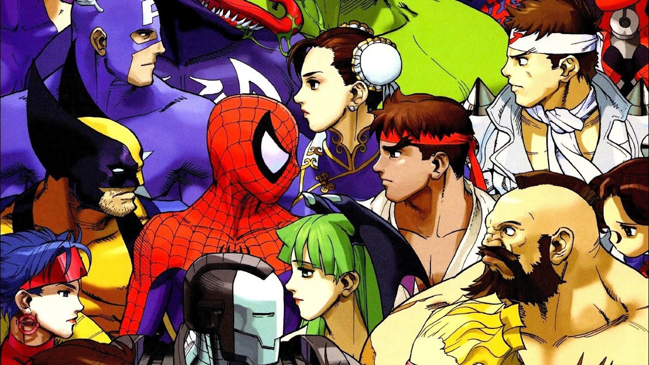 Marvel Vs Capcom:Clash Of Super Heroes (Dreamcast) Gameplay 