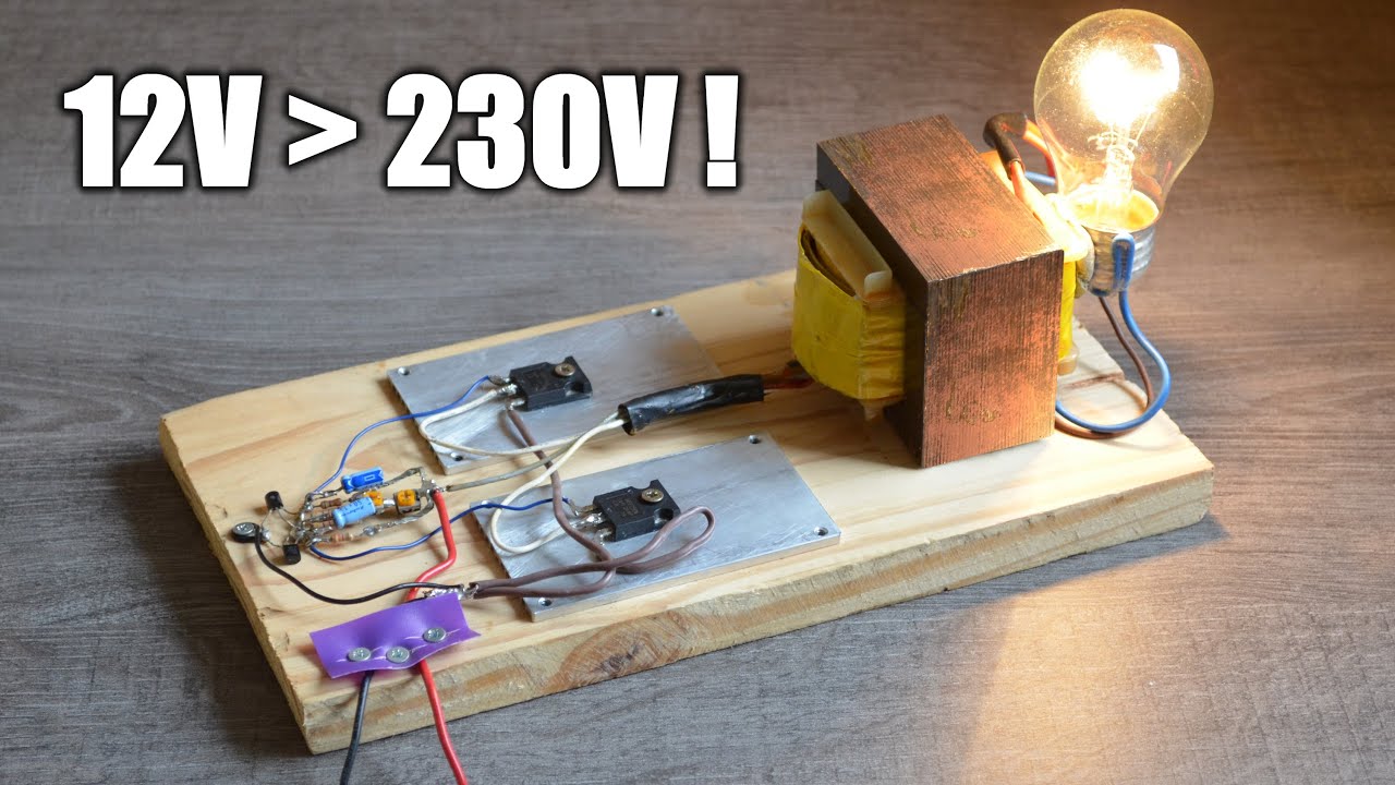 Fabriquer un onduleur - Make an inverter