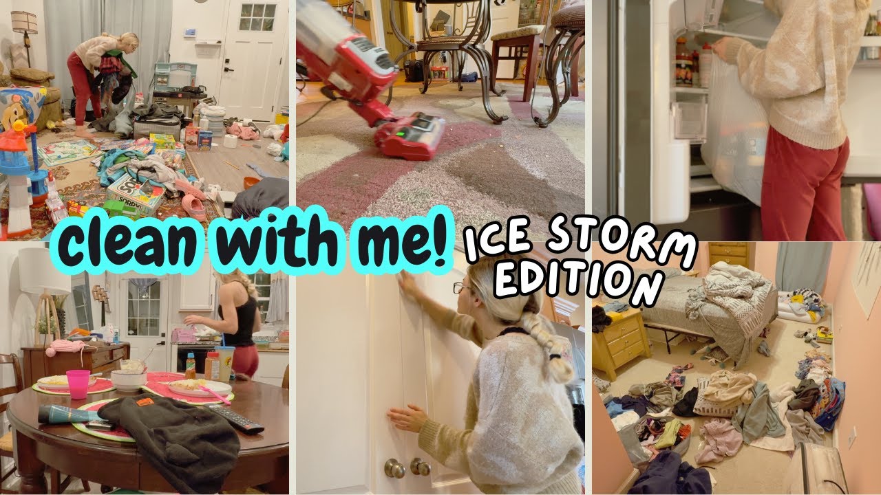 REAL LIFE CLEAN WITH ME 2026 | SPEED CLEANING MOTIVATION | ft Winter Storm Fern