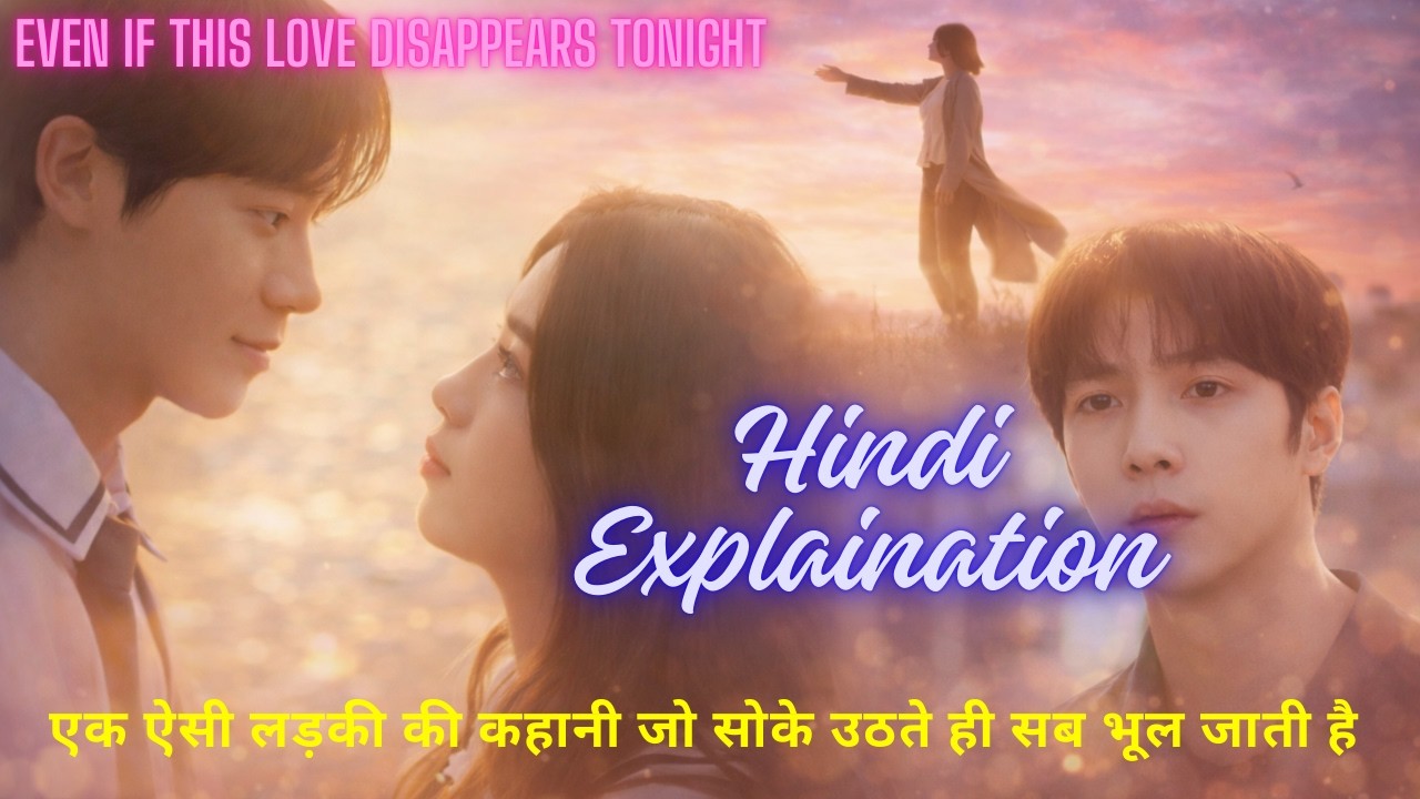 Even If this love Disaapear tonight| Hindi Explaination| best movie| 2025| heart touching| lovestory