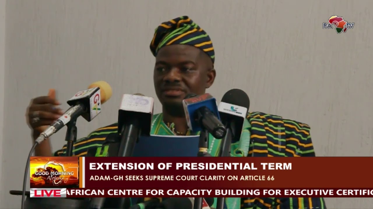 ADAM-GH DRAGS AG TO SUPREME COURT OVER THIRD TERM AGENDA.