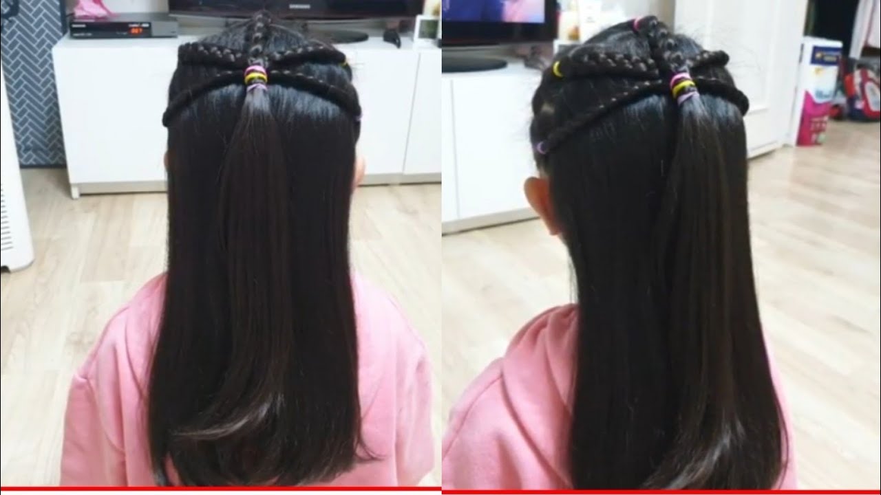 [시은튜브] 여자아기머리 예쁘게 묶는법