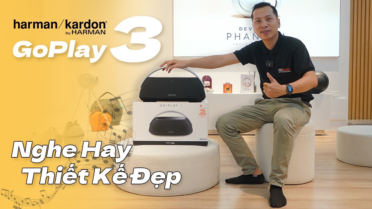 Trên Tay Harman Kardon Go Play 3 Chính Hãng // Cải Tiến Mới, Một Chất Âm Quá Khác Biệt !