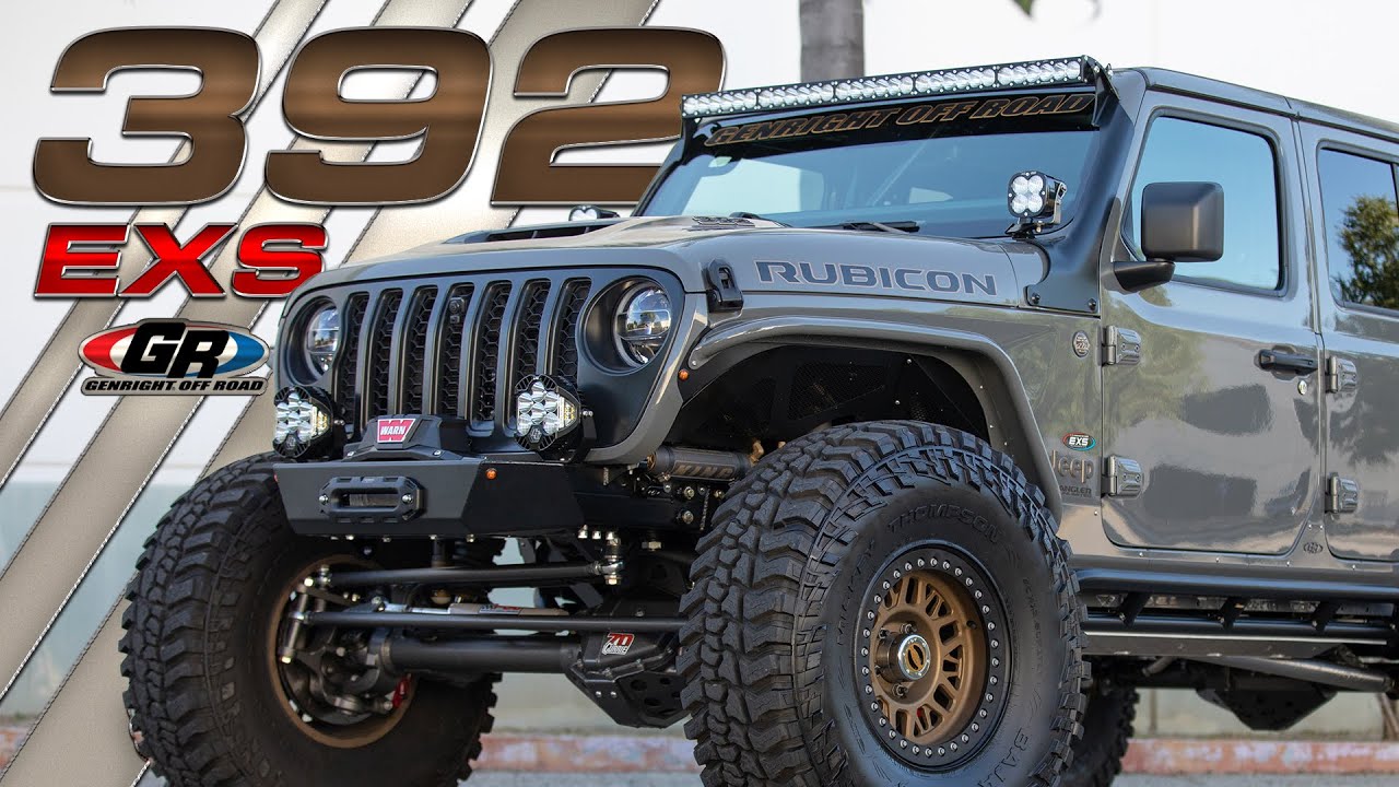 Дайте волю зверю: превосходный Jeep JLU 392 HEMI от GENRIGHT с подвеской EXS! СУПЕР КОНСТРУКЦИЯ!