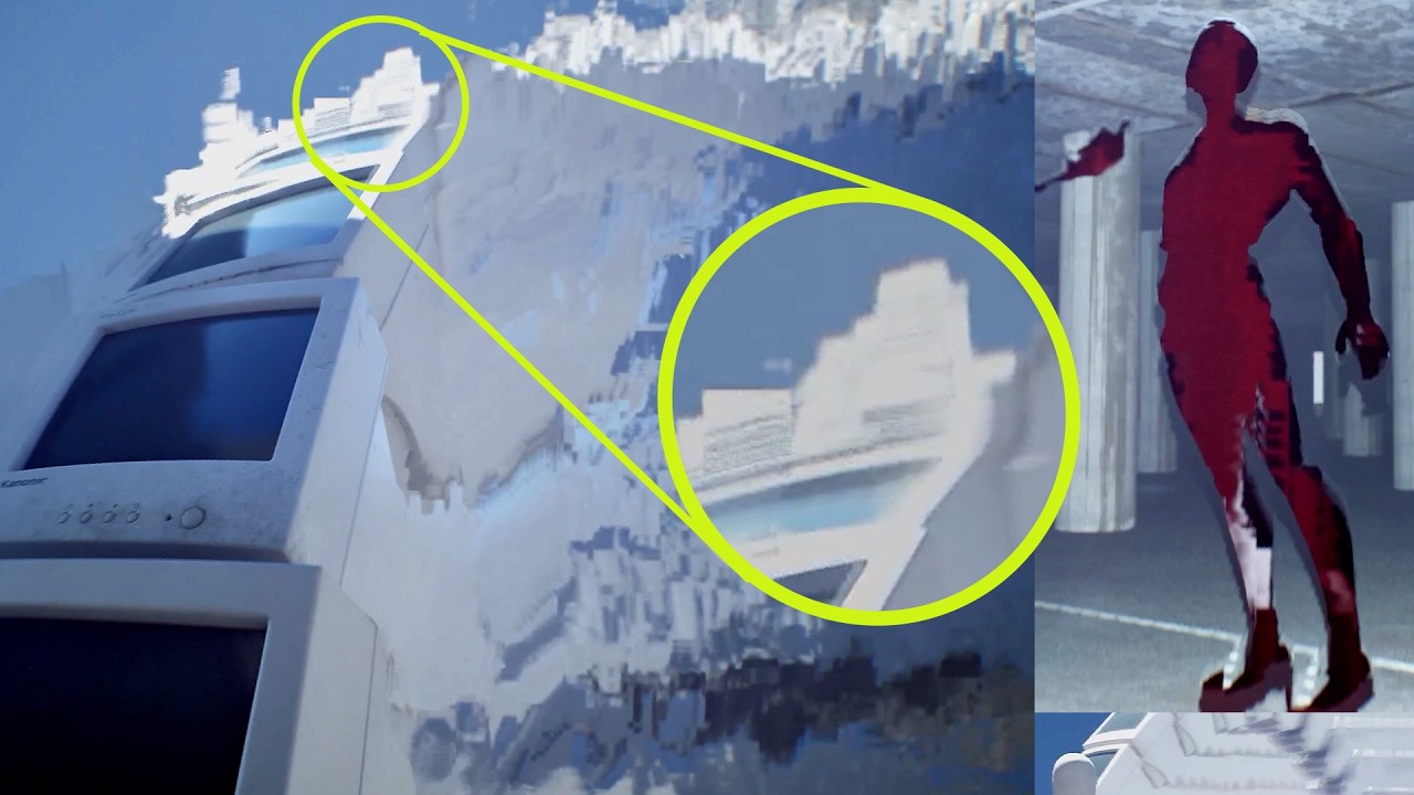 Datamoshing в реальном времени в Unreal выглядит завораживающе