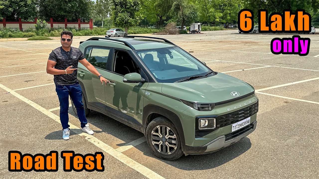 Test Drive of Hyundai Exter | SUV in 6 lakhs only