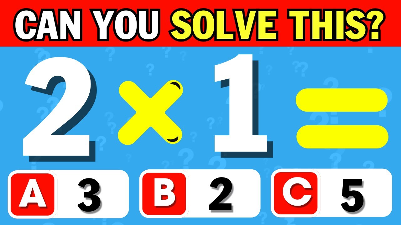 Are You Smarter Than a 10-Year-Old at Math Let’s Find Out! 👶🧠  QuizEarth